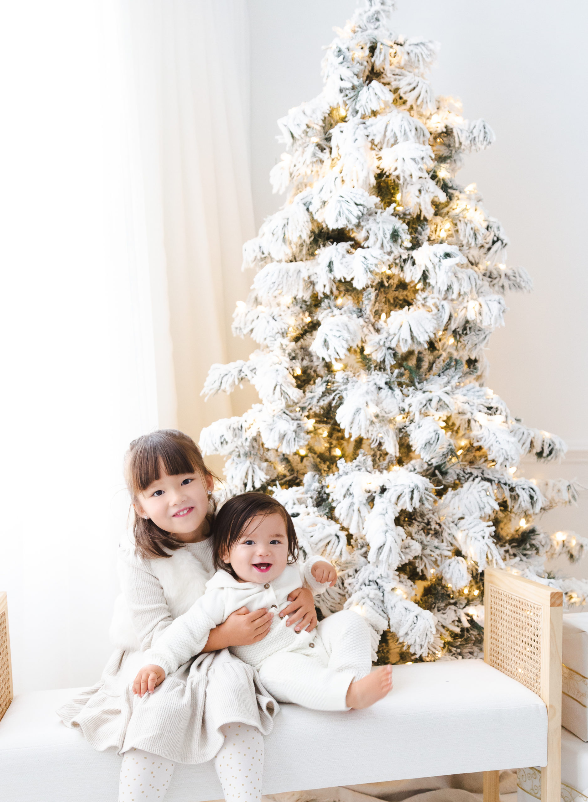 white bright and airy Christmas